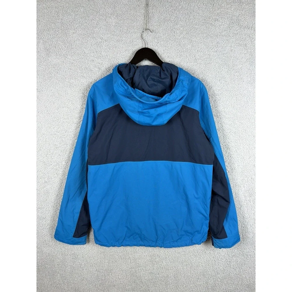 Mountain Hardwear Binx Ridge Quadfecta Jacket Mens Black Size M Hooded‎ Blue
